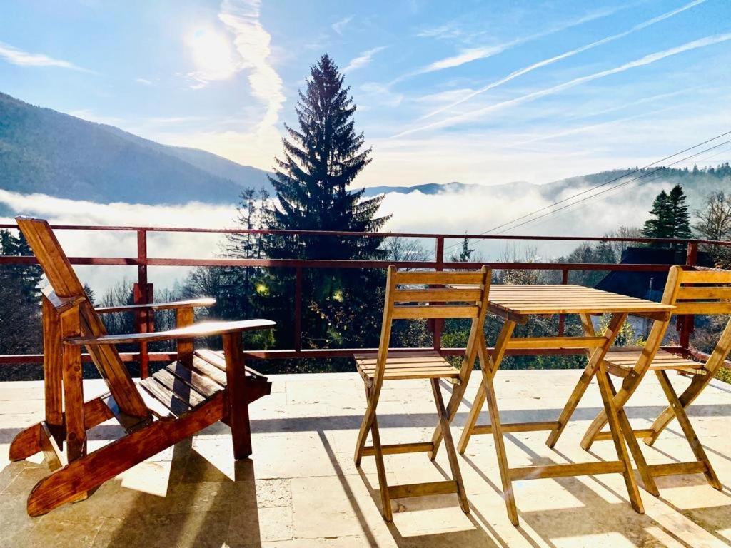 Stone House Sinaia Villa Bagian luar foto