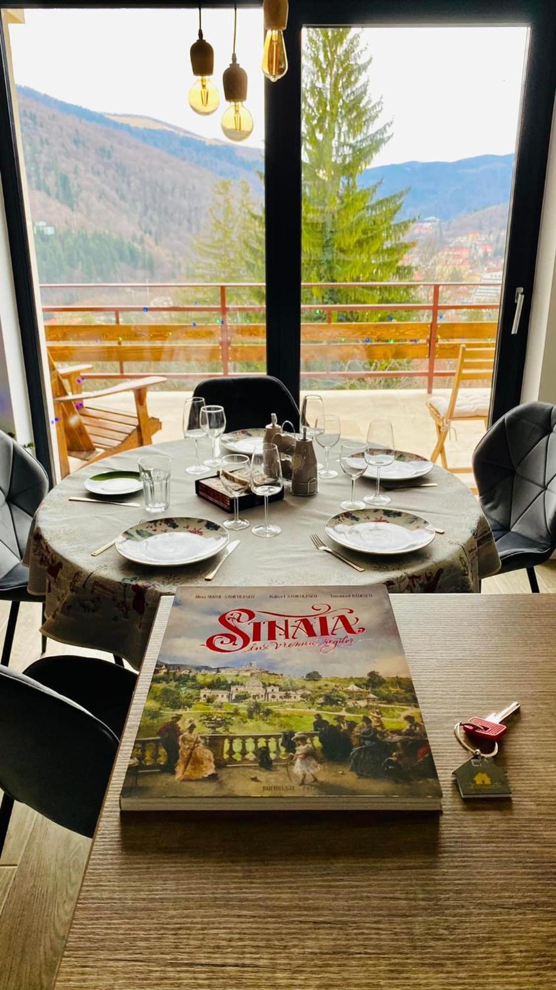 Stone House Sinaia Villa Bagian luar foto